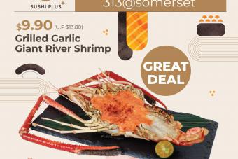 Image for New Sushi Plus Outlet at 313@Somerset artilce